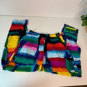 Jams World Pants Crop Gauchos Tie Waist